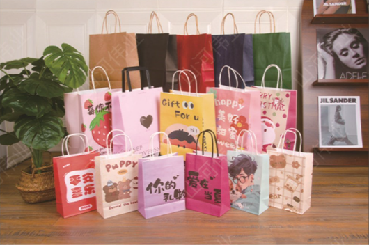 Custom Luxury Gift Bags | Elegant Printed Packaging