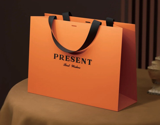 Custom Clothing Tote Bag | Apparel Packaging Carry Bag