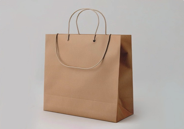 Custom Kraft Paper Tote Bag | Eco-Friendly Packaging Bag